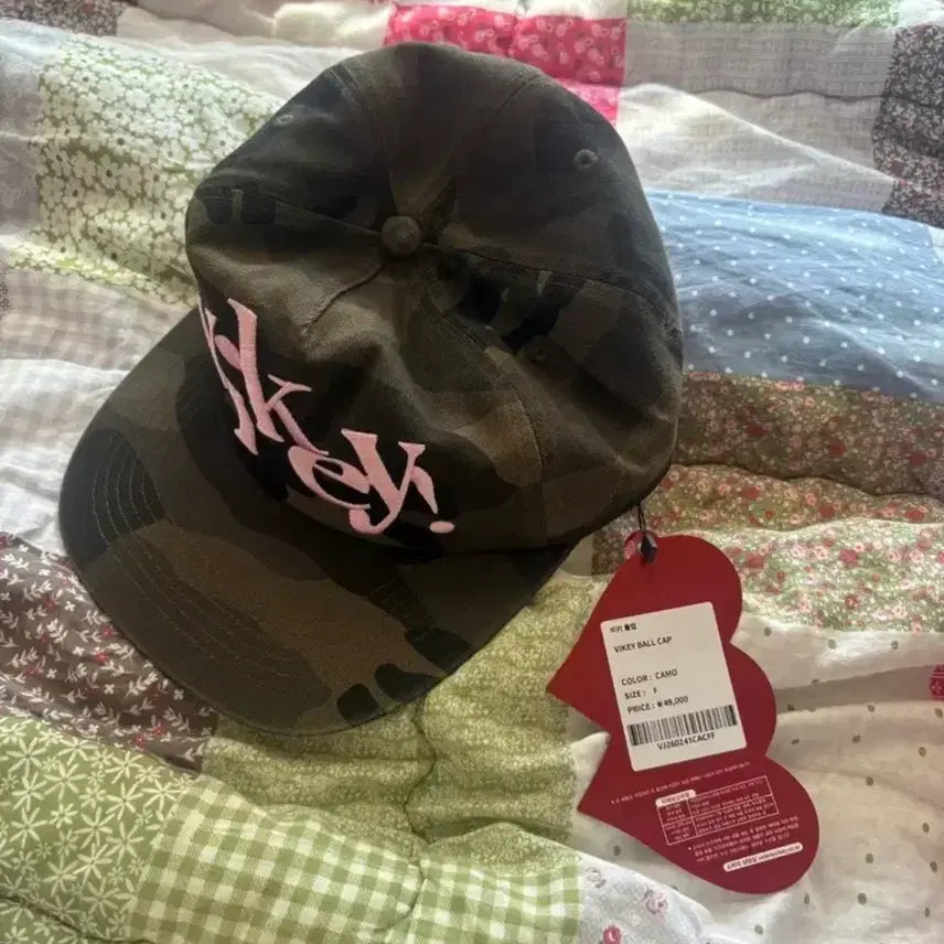 [BUNJANG] Video Jockey Camo Ball Cap / [새상품]비디오자키 카모 볼캡