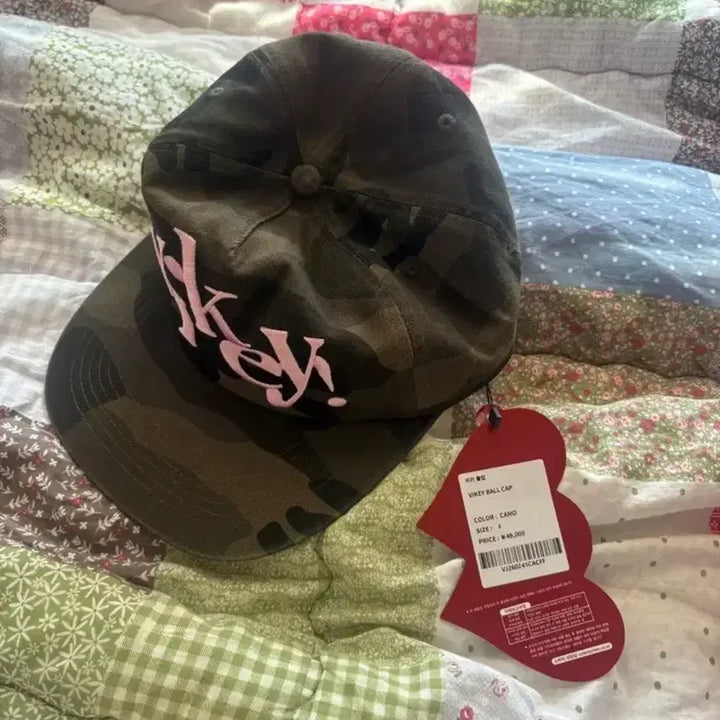 [BUNJANG] Video Jockey Camo Ball Cap / [새상품]비디오자키 카모 볼캡