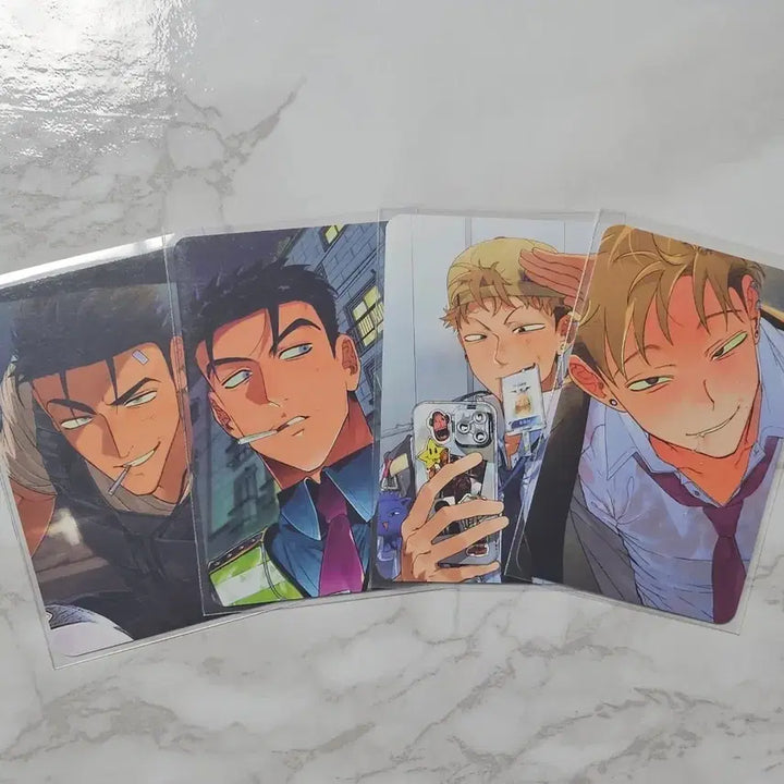 [BUNJANG] Mble Company Popup Pure Love Random Photocard Bundle Set / 미블컴퍼니 팝업 순정테러리즘 랜덤포카 4종 일괄