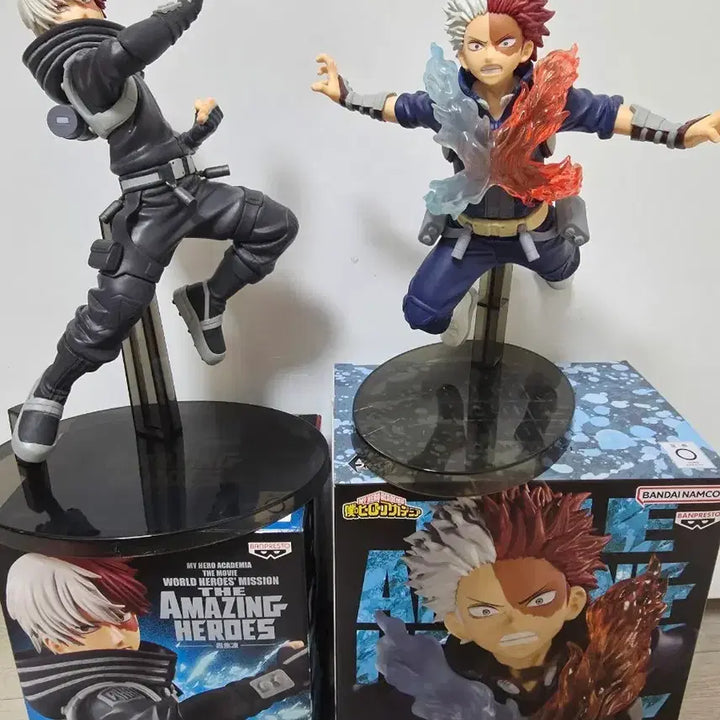 [BUNJANG] My Hero Academia Todoroki Shoto Figure Bundle Set / 나히아 피규어 토도로키 쇼토 일괄판매