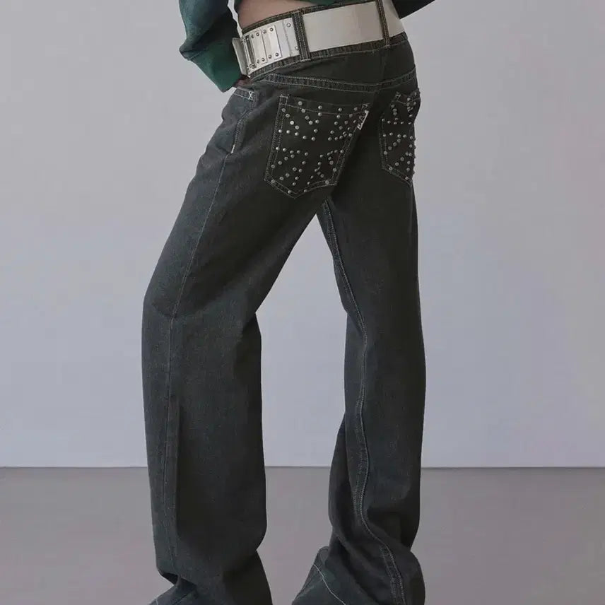 [BUNJANG] Union Jack Engineered Denim Indigo Gray / Union Jack Engineered Denim Indigo Gray