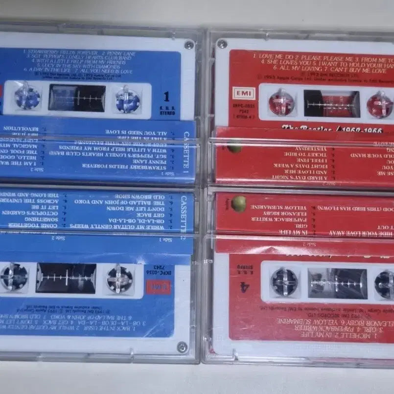 [BUNJANG] The Beatles 1962-1966 / 1967-1970 Cassette Tape Set / 비틀즈 / 1962-1966 / 1967-1970 (카세트테이프)