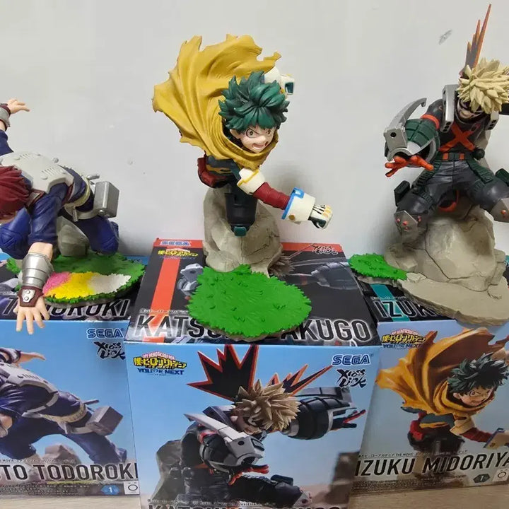 [BUNJANG] My Hero Academia Sega Xross Bakugo Midoriya Todoroki Bundle Set / 나히아 세가 Xross 바쿠고 미도리야 쇼토 일괄