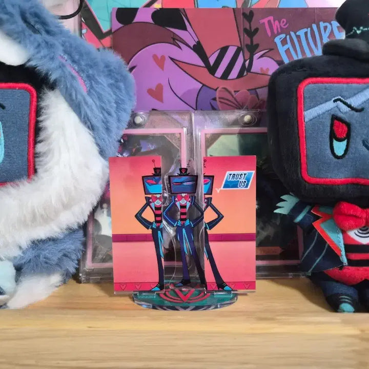 [BUNJANG] Hazbin Hotel Vox Ikebukuro Layered Acrylic Stand / 급처) 해즈빈호텔 복스 이케부쿠로 레이어 아크릴