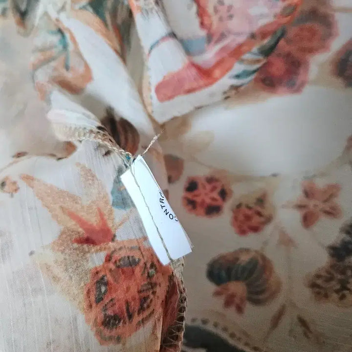[BUNJANG] ZARA Ruffle Summer Blouse / ZARA 에스닉 새것수준 여름가능 프릴 블라우스 셔츠