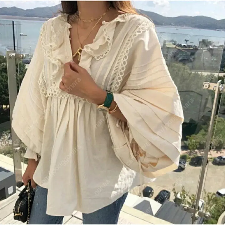 [BUNJANG] 11am Zimmermann Style Blouse / 11am 러블리 블라우스