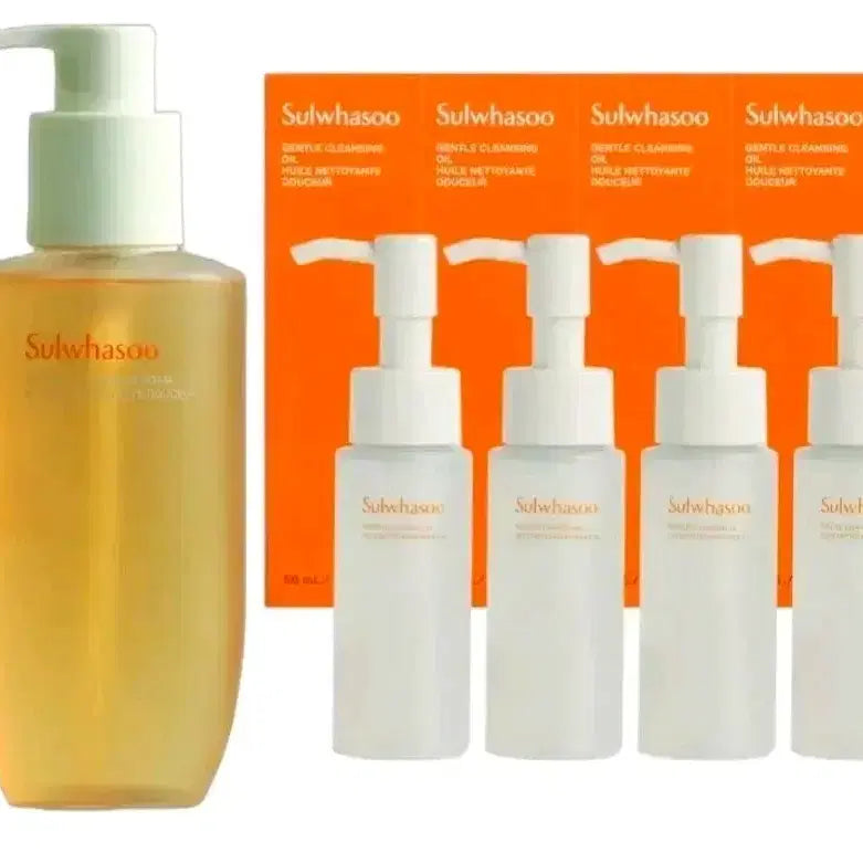 [BUNJANG] Sulwhasoo Gentle Cleansing Oil 200ml Set / 설화수 순행 클렌징 오일 200ml + 클렌징 오일 200ml
