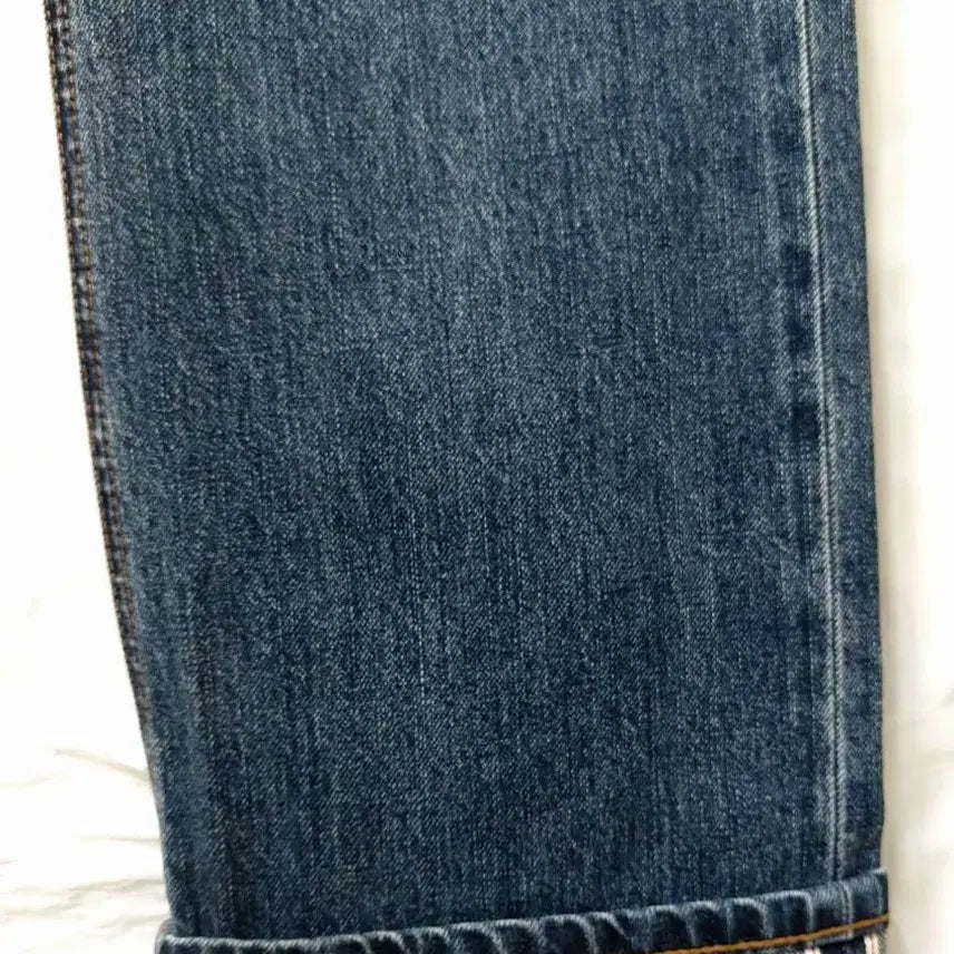 [BUNJANG] Plac Selvedge Denim Jeans 30 Regular Rise Crop Straight / 플랙 셀비지 청바지 30