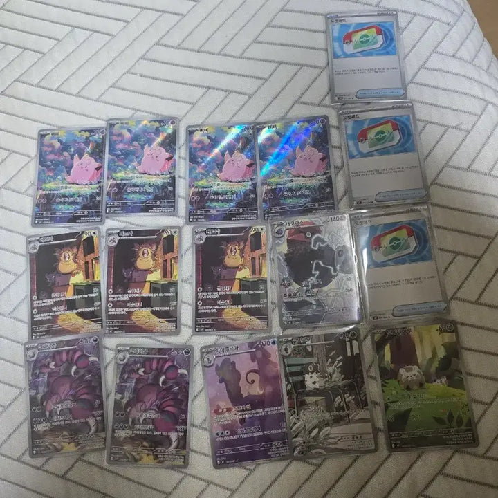 [BUNJANG] Pokemon Cards AR, RR Bundle Set / 포켓몬카드 ar, rr 일괄