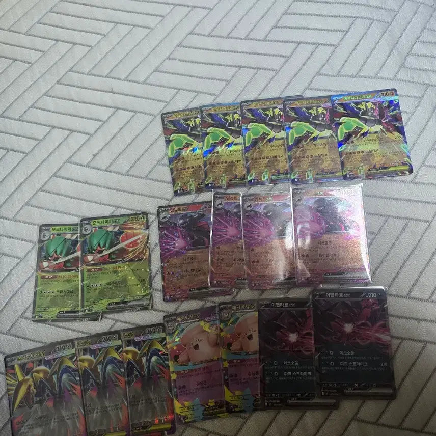 [BUNJANG] Pokemon Cards AR, RR Bundle Set / 포켓몬카드 ar, rr 일괄