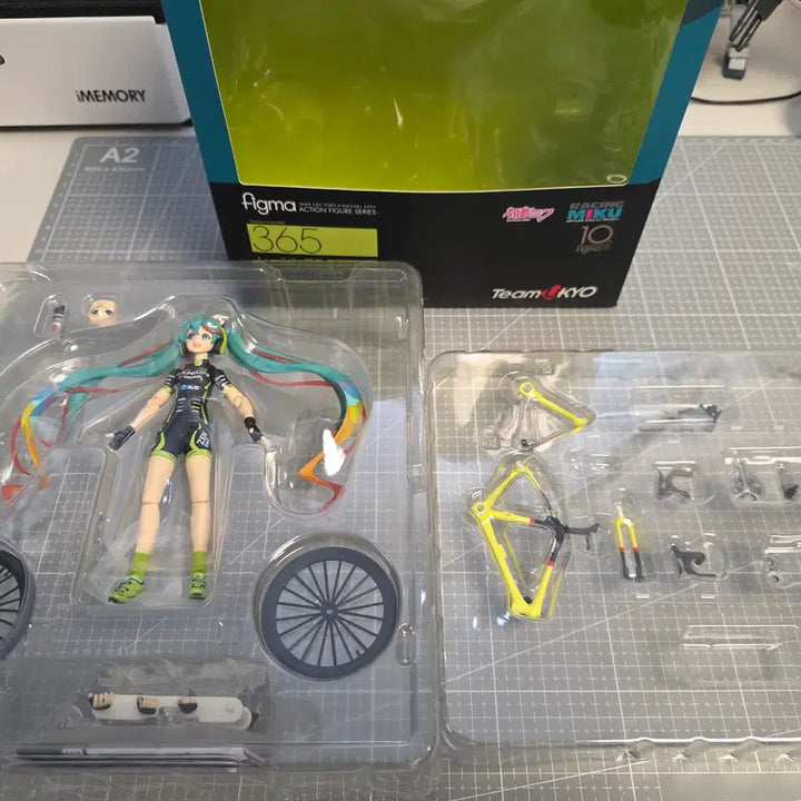 [BUNJANG] Figma Racing Miku 2016 TeamUKYO Support Version (Opened, Missing Parts) / 피그마 레이싱 미쿠 2016 TeamUKYO응원 버전 개봉품 누락있음