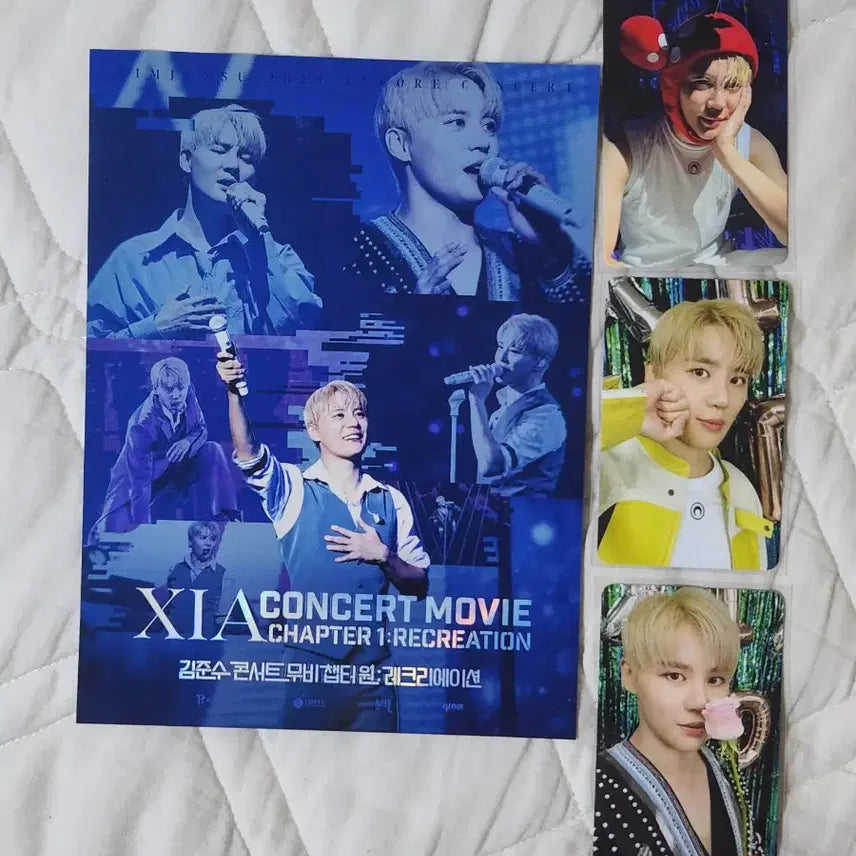 [BUNJANG] Kim Junsu Xiami CONCERT MOVIE Photocard Set / 김준수 샤네마 레크콘 콘서트 무비 포카 포토카드
