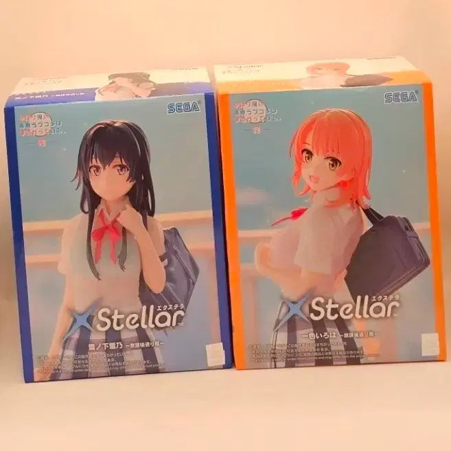 [BUNJANG] Sega XStellar Yahari Ore no Seishun Love Comedy wa Machigatteiru. Yukino Yukinoshita &amp; Iroha Isshiki Figure Set (Bundle) / [미개봉]&