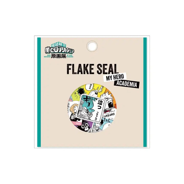 [BUNJANG] My Hero Academia Original Art Exhibition Official Flake Seal Sticker Set Izuku Bakugo / 나의히어로아카데미아 원화전 공식 플레이크 씰 스티커 세트 미도리야 바쿠고