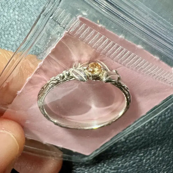 [BUNJANG] Olor Hope Ring Sterling Silver (Size 18) / [텀블벅] Olor Hope Ring 925 실버 은 반지 (18호)