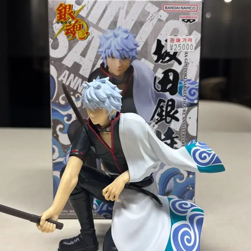 [BUNJANG] Gintama Gintoki 20th Anniversary Figure Banpresto / 은혼 긴토키 20주년 피규어 반프레스토