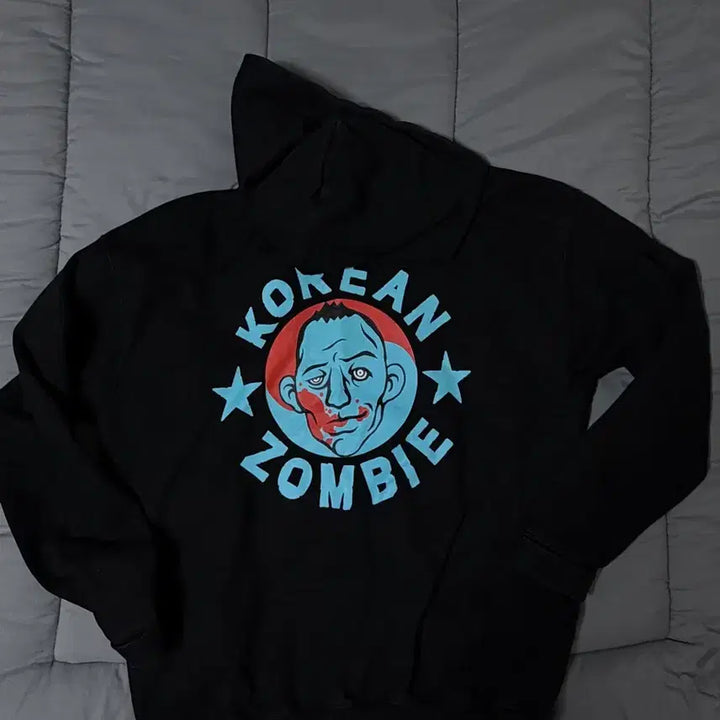 [BUNJANG] Jung Chan-sung Korean Zombie Hoodie L Size / 정찬성 코리안좀비 굿즈 후드티 L사이즈