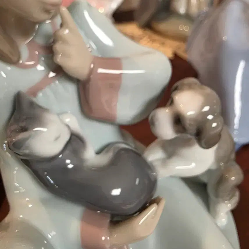 [BUNJANG] Lladró Cat Nap Figurine 