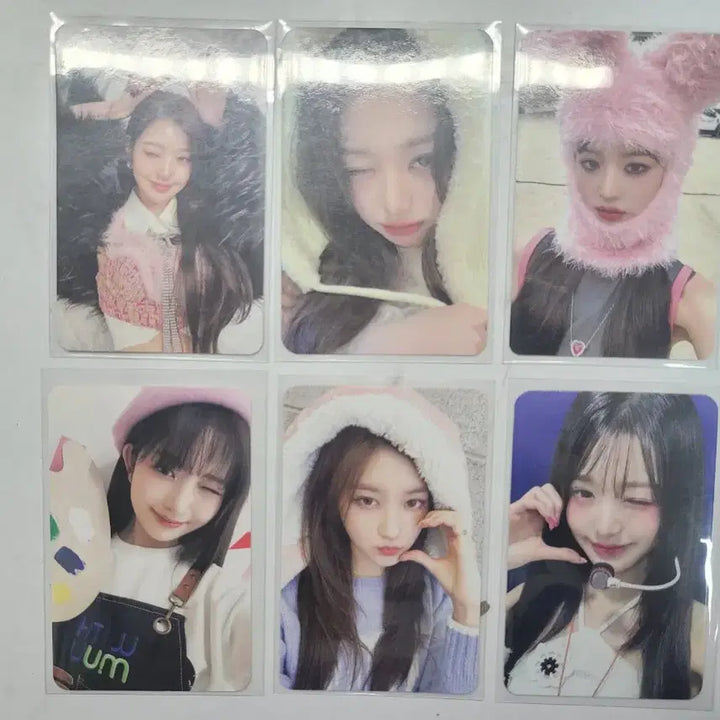 [BUNJANG] IVE Jang Wonyoung Yujin Gaeul Rei Liz Photo Card Bundle Set / 찐 급처 폭덤+공굿덤 5장) 아이브 포토카드 일괄 원영리즈이서가을레이유진