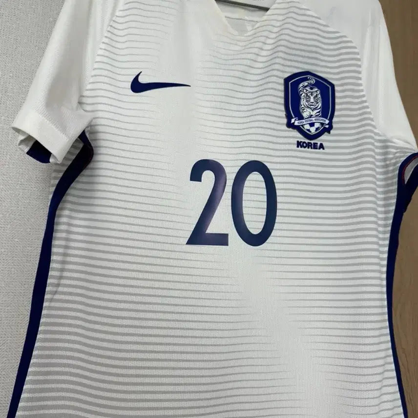 [BUNJANG] NIKE South Korea National Football Team Away Jersey Lee Kang-in XL / 16/18 대한민국 축구 국가대표 어웨이 유니폼 이강인마킹