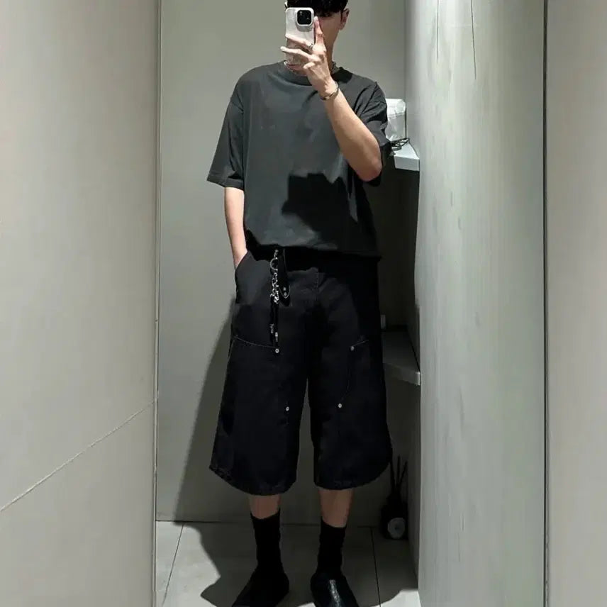 [BUNJANG] INSILENCE Short Sleeve T-Shirt L / 인사일런스 반팔티 L