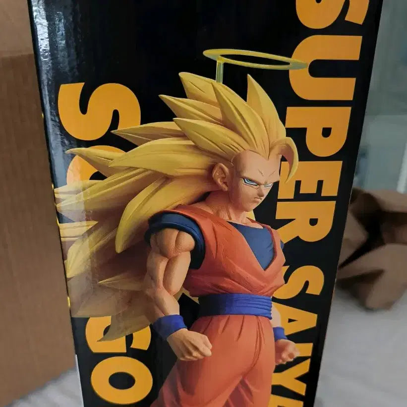 [BUNJANG] Dragon Ball Masterlise Son Goku Super Saiyan 3 Figure (US Version, Sealed) / 미개봉) 드래곤볼 제일복권 Masterlise 손오공 초사이언3 미국판