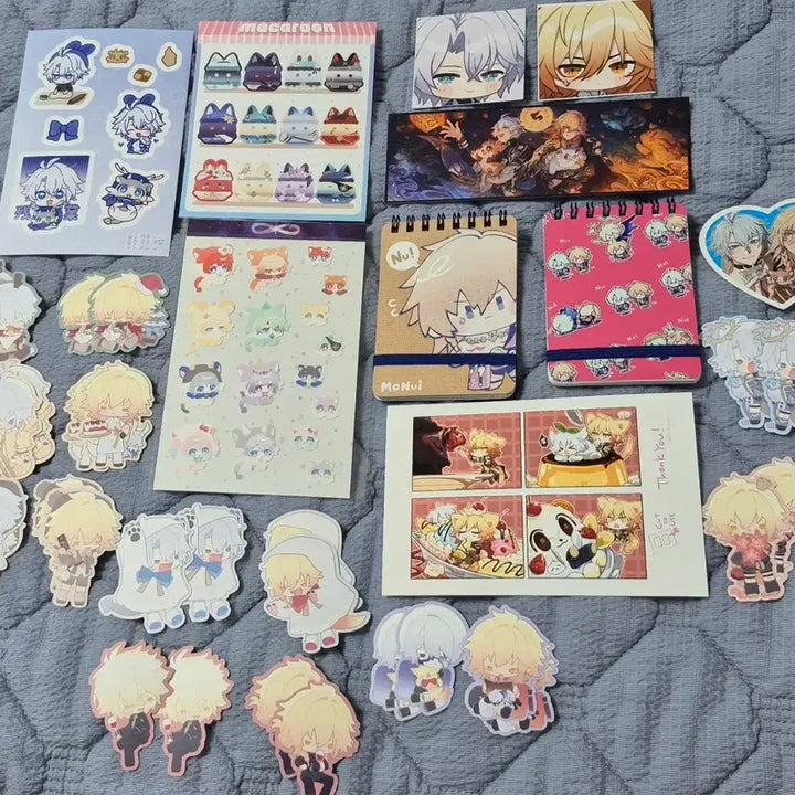 [BUNJANG] Honkai: Star Rail Painon x MyDay Mini Notebook &amp; Sticker Set / 파이논 마이데이 파이데이 붕괴 스타레일