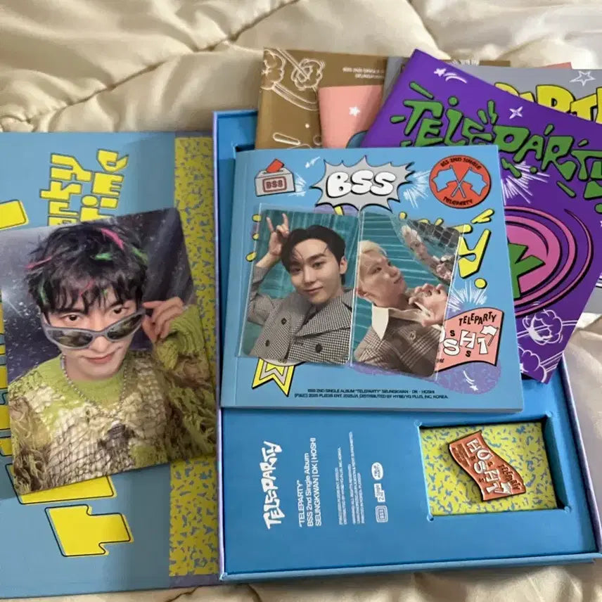 [BUNJANG] BSS 2nd Single Album TELEPARTY Photocard Set / BSS 2집 싱글 앨범 TELEPARTY