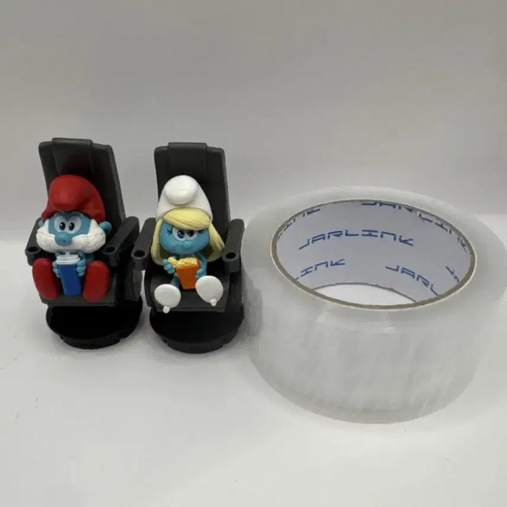 [BUNJANG] Smurfs Beverage Cup Figure Set - Overseas Limited Edition (2 Types) / 스머프 음료컵 피규어 해외 한정판 2종 세트