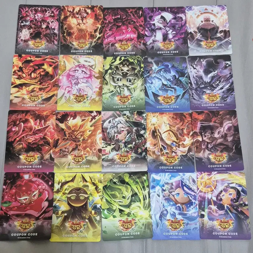 [SOLD OUT] 쿠키런 브레이버스 11탄 아트카드 20장