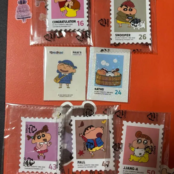 [BUNJANG] Crayon Shin-chan Sbscription Stickers / 짱구 띠부씰 판매