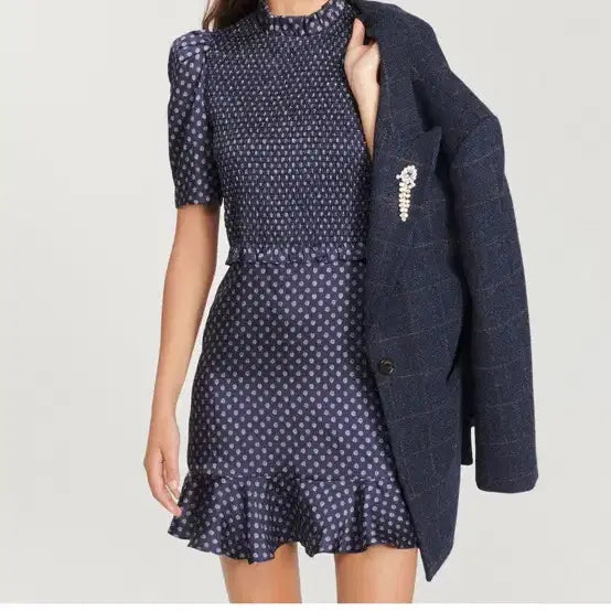 [BUNJANG] Sandro Polka Dot Dress / 산드로 폴카 도트 원피스