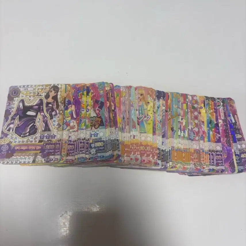 [BUNJANG] Aikatsu Cards Bundle Set (Approx. 100 pcs) / 아이엠스타 카드