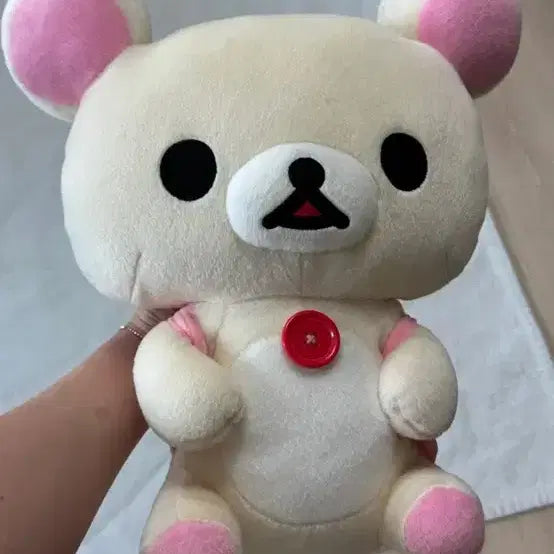 [BUNJANG] Classic Korilakkuma Pink Bag Plush / 고전 코리락 핑크 가방 인형