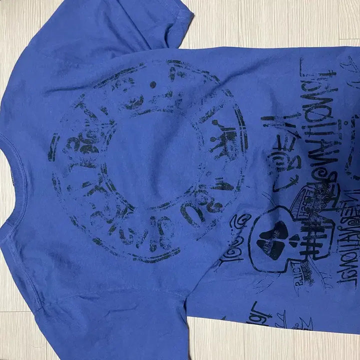 [BUNJANG] Stussy Pigment Dyed Skull T-Shirt / 스투시 피그먼트 다이드 스컬티