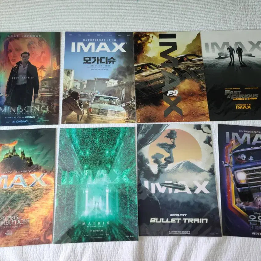 [BUNJANG] IMAX Poster Bundle Set (24 Types) / IMAX 포스터 일괄 판매합니다.