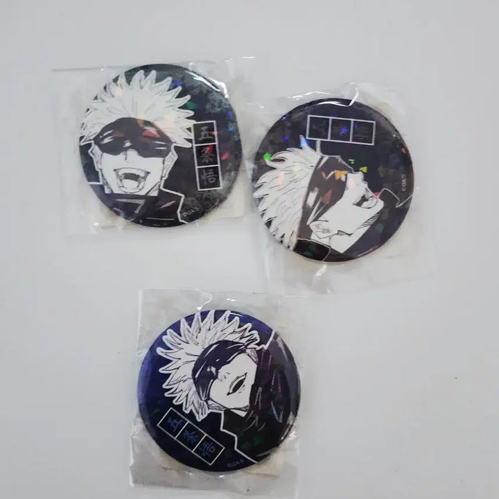[BUNJANG] Jujutsu Kaisen Satoru Gojo Jump Shop Can Badge Bundle Set / 주술회전 고죠 사토루 점프샵 캔뱃지 일괄 판매
