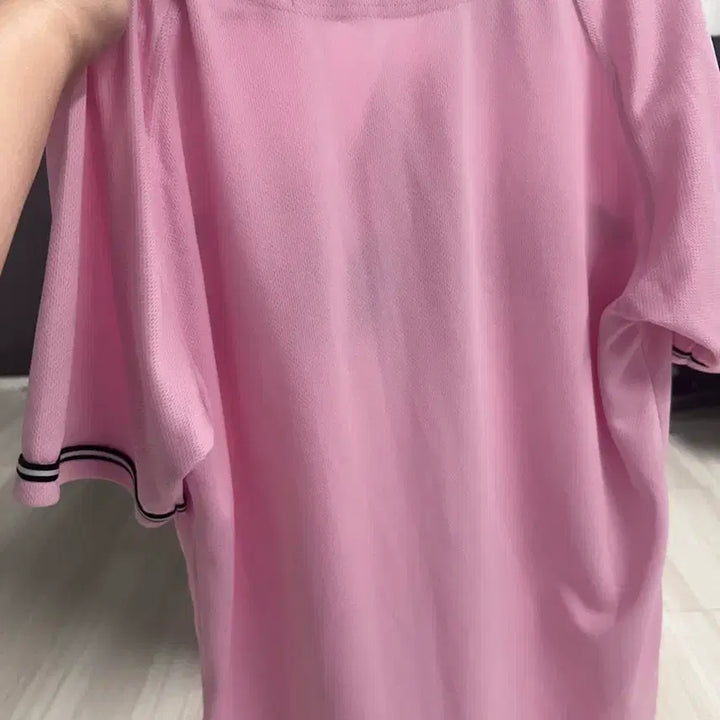 [BUNJANG] Hanwha Eagles Pink Baseball Uniform (Size 100) / 한화 이글스 야구 유니폼 핑크 노마킹 100