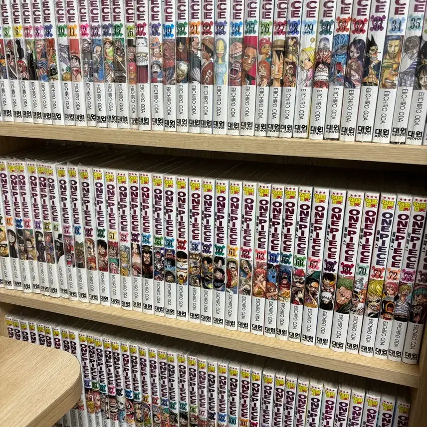 [BUNJANG] One Piece Complete Manga Set (Volumes 1-113) / 원피스 만화책 전권(1~113)