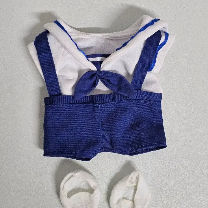 [BUNJANG] 30cm Doll Sailor Uniform Marine Look Outfit / 30cm 인형옷 세일러복 마린룩 30깅
