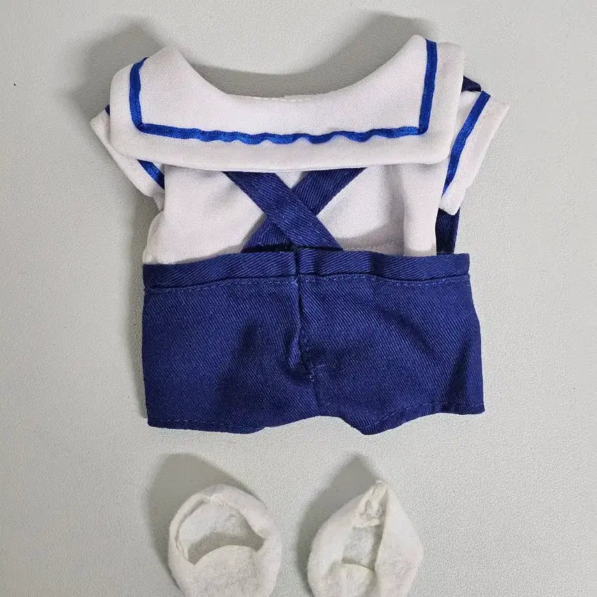 [BUNJANG] 30cm Doll Sailor Uniform Marine Look Outfit / 30cm 인형옷 세일러복 마린룩 30깅