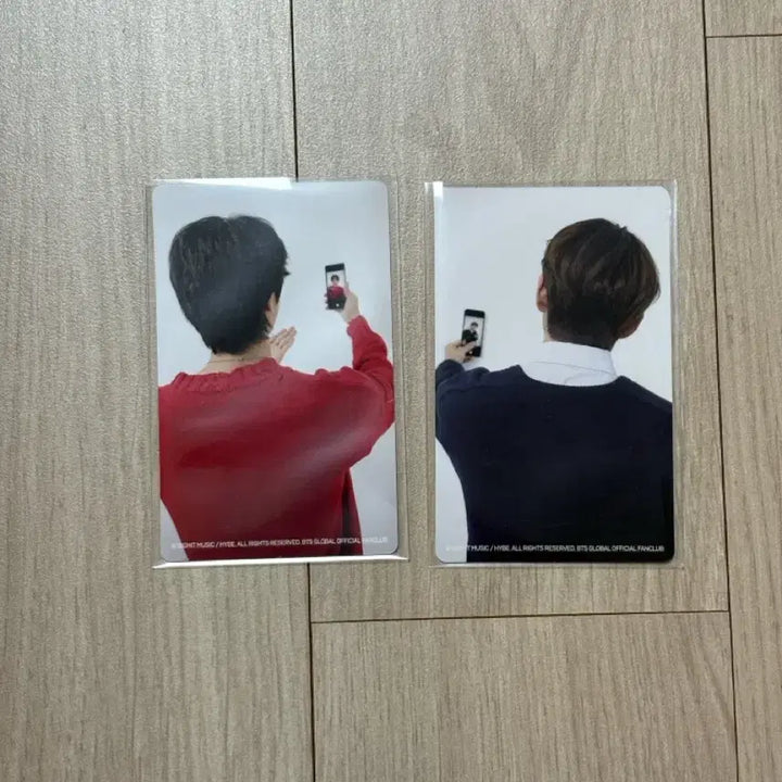 [BUNJANG] BTS Japan FC Membership Renewal Mini Photocard Jin Taehyung / 방탄 bts 일본 jp fc w회원 멤버십 갱신 미니 포카 석진태형