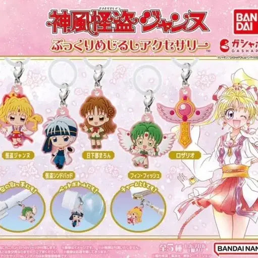 [BUNJANG] Kamikaze Kaitou Jeanne Meshi Gacha Shinbad &amp; Pin Bundle / 신의괴도잔느 메지루시 가챠 (신밧드,핀)