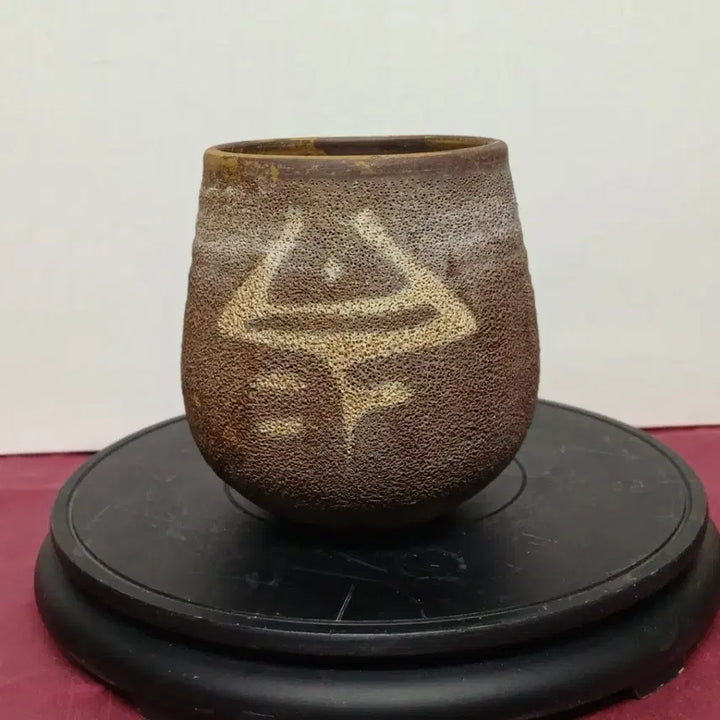 [BUNJANG] Park Jong Sik Celadon Buncheong Ware Jar (Vase) / 박종식 도예가 분청사기 항아리(화병)