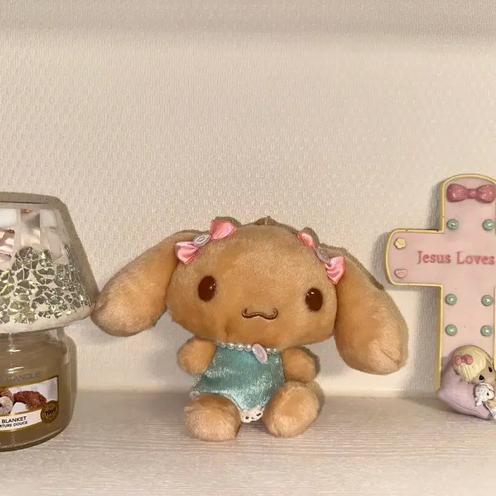 [BUNJANG] Cinnamoroll Cafe Mocha Doll Keychain / 시나모롤 카페 모카 인형 키링