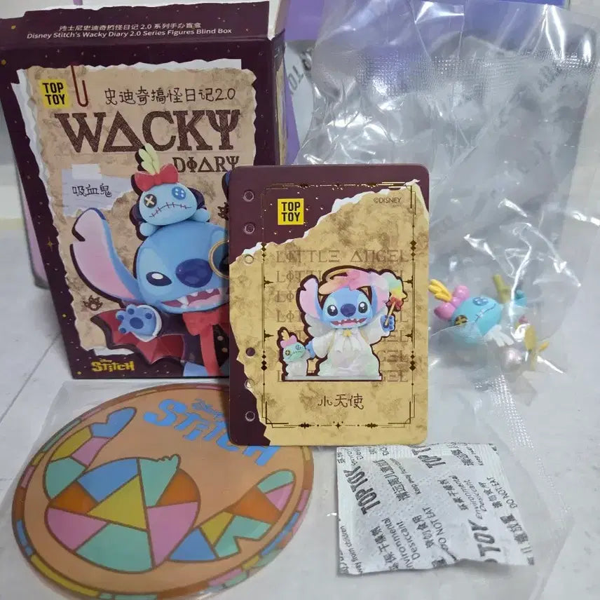 [BUNJANG] Disney Stitch x TOPTOY Wacky Diary / 디즈니 스티치 X 탑토이의 &