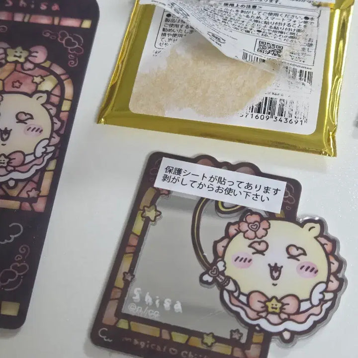 [BUNJANG] Magical Chiikawa Bookmark Mirror Angel Demon Set / 매지컬 치이카와 시사 책갈피 미러 천사악마