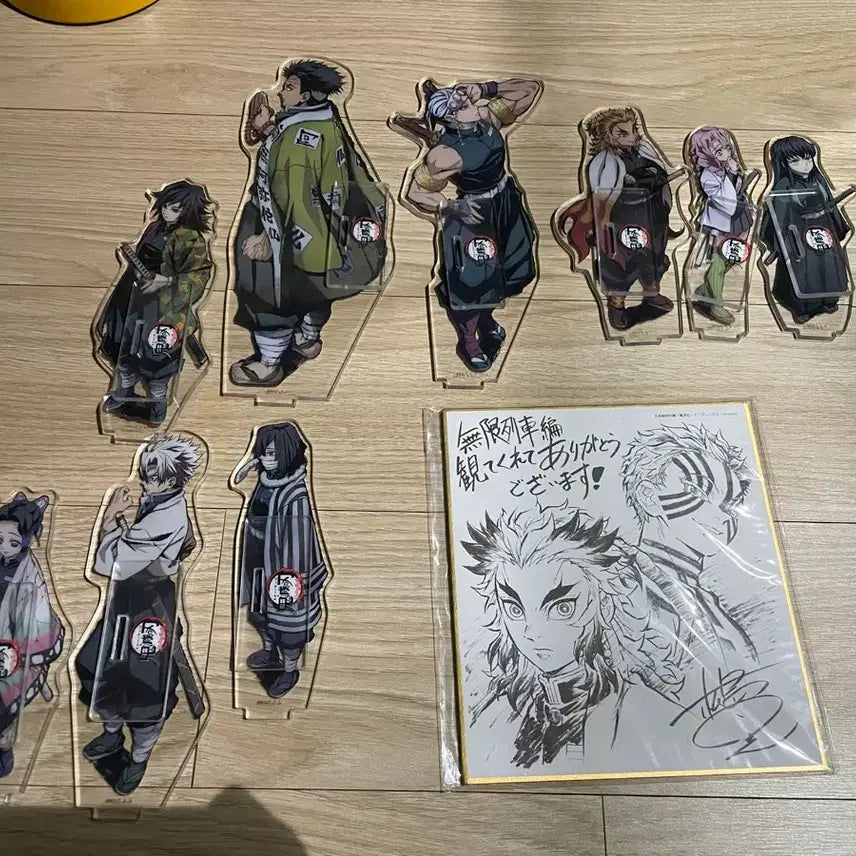 [BUNJANG] Demon Slayer Acrylic Stands &amp; Bonus Goods Bundle / 귀멸의 칼날 수집품 일괄 판매