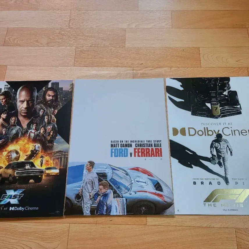 [BUNJANG] Ford v Ferrari IMAX F1 Poster / 포드페라리 아이맥스 설문 분노의질주 돌비 f1 돌비 포스터 판매합니다