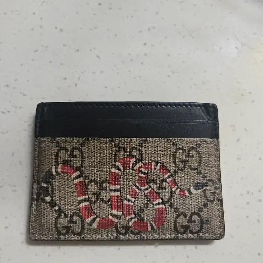 [BUNJANG] Gucci Snake Card Wallet / 구찌 스네이크 카드지갑